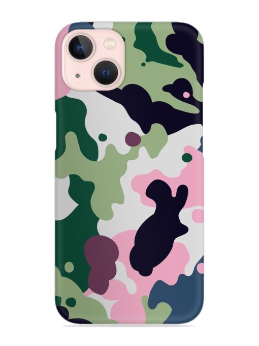 Seamless Funky Camouflage Snap Case for Apple Iphone 13 Zapvi