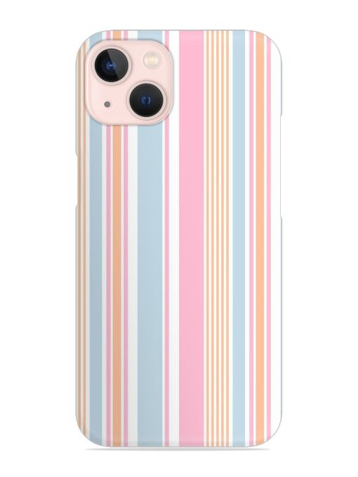 Stripe Seamless Pattern Snap Case for Apple Iphone 13