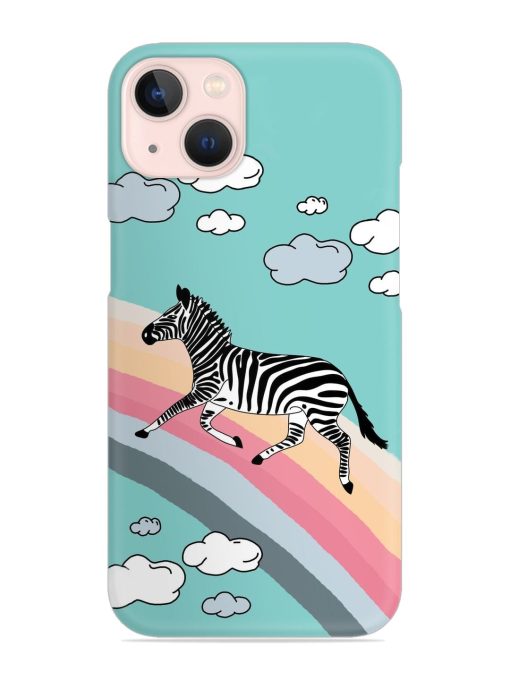 Running Zebra Snap Case for Apple Iphone 13