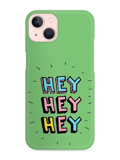 Hey Vector Cartoon Snap Case for Apple Iphone 13 Mini Zapvi