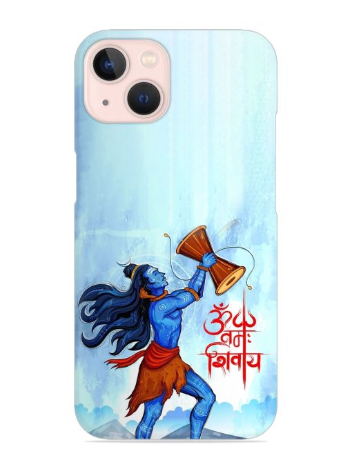 Illustration Lord Shiva Snap Case for Apple Iphone 13 Mini