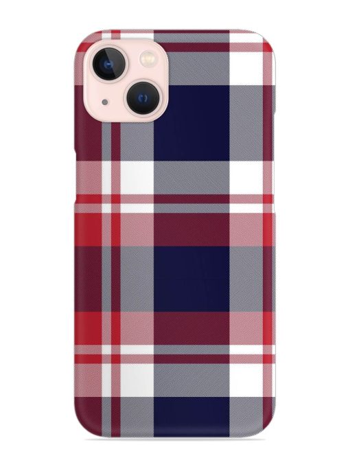 Classic Plaid Tartan Snap Case for Apple Iphone 13 Mini