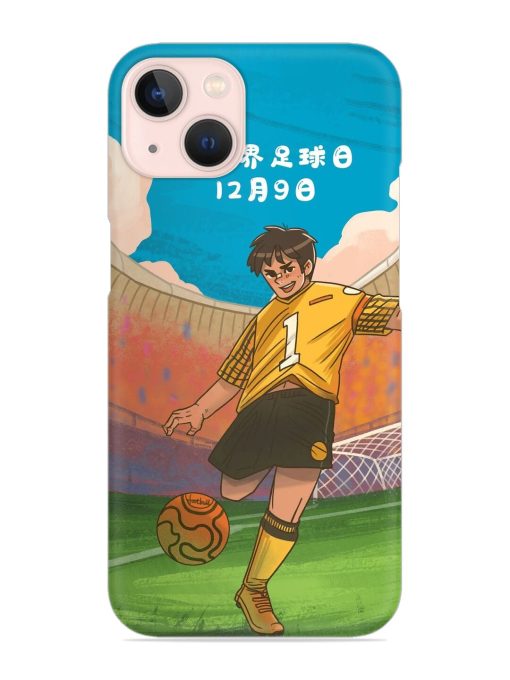 Soccer Kick Snap Case for Apple Iphone 13 Mini