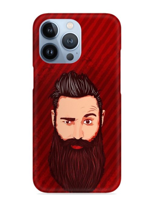 Beardo Man Snap Case for Apple Iphone 13 Pro Zapvi