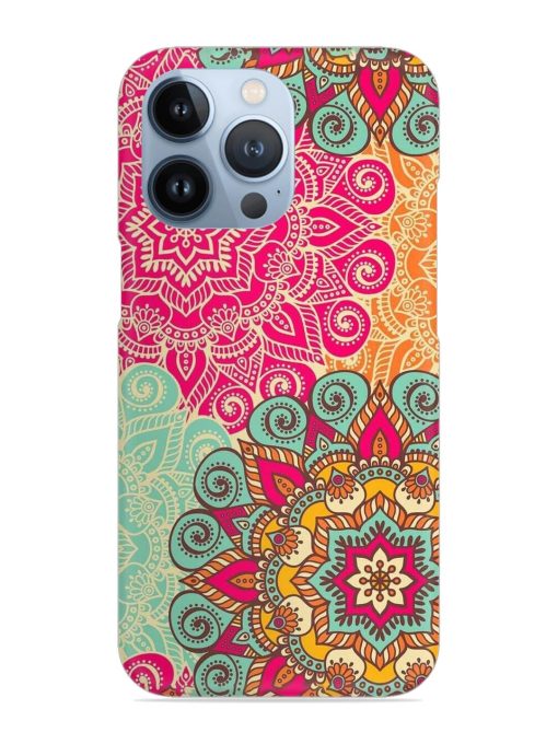 Mandala Seamless Snap Case for Apple Iphone 13 Pro Zapvi