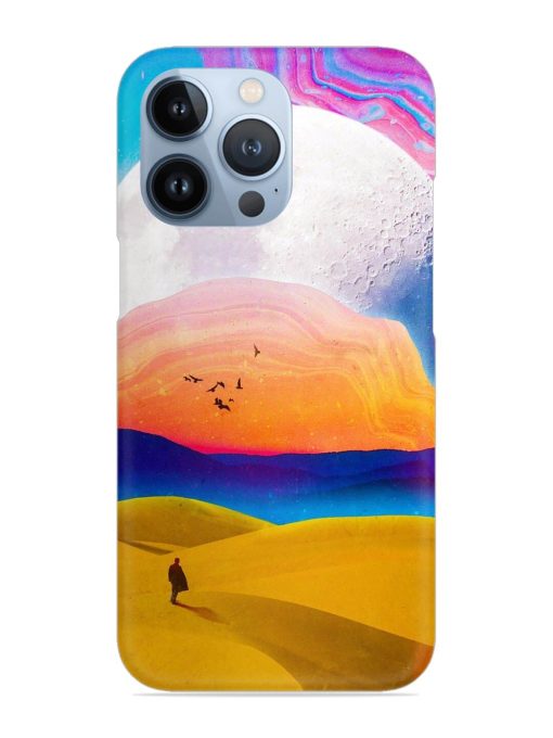 Sandy Desert Snap Case for Apple Iphone 13 Pro Zapvi