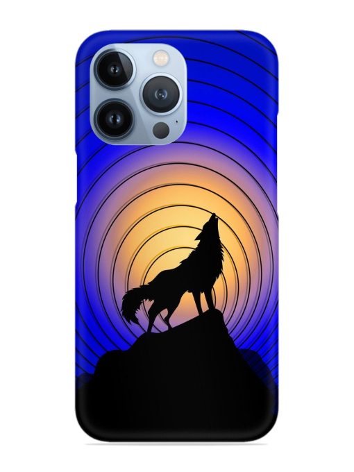 Fox Roaring Design Snap Case for Apple Iphone 13 Pro Zapvi