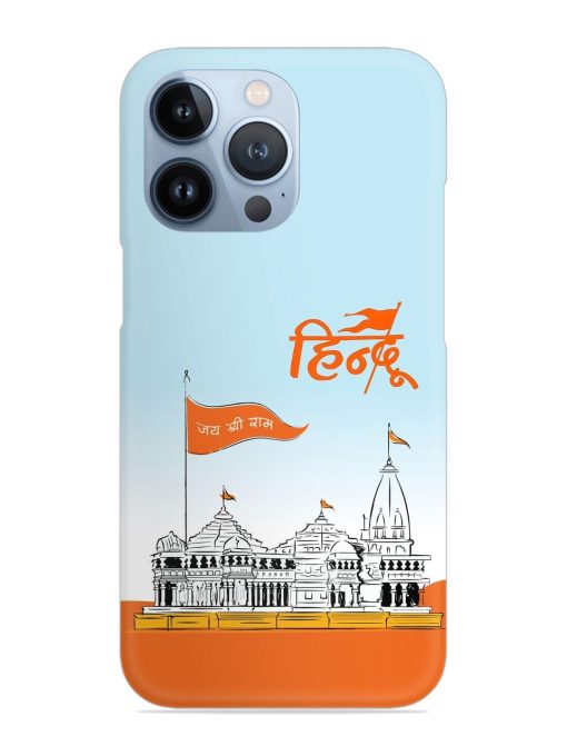 Ram Mandir Hindu Snap Case for Apple Iphone 13 Pro