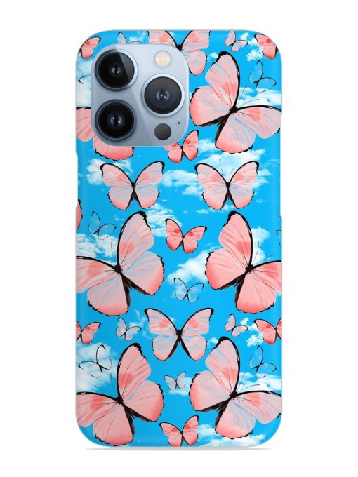 Seamless Pattern Tropical Snap Case for Apple Iphone 13 Pro