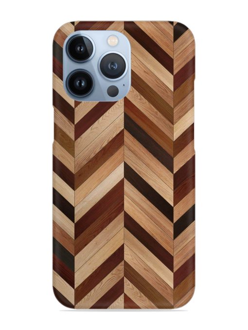 Seamless Wood Parquet Snap Case for Apple Iphone 13 Pro