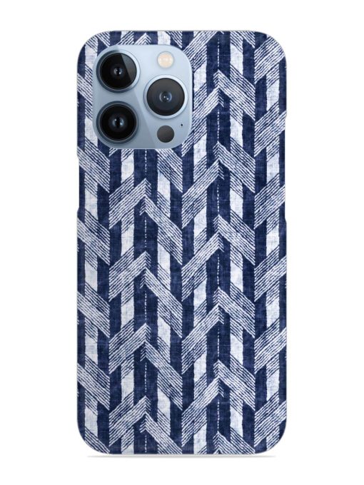 Abstract Herringbone Motif Snap Case for Apple Iphone 13 Pro