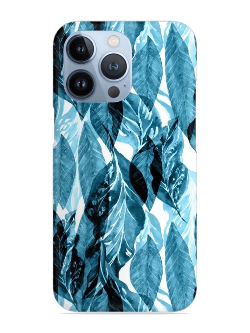 Leaves Pattern Jungle Snap Case for Apple Iphone 13 Pro