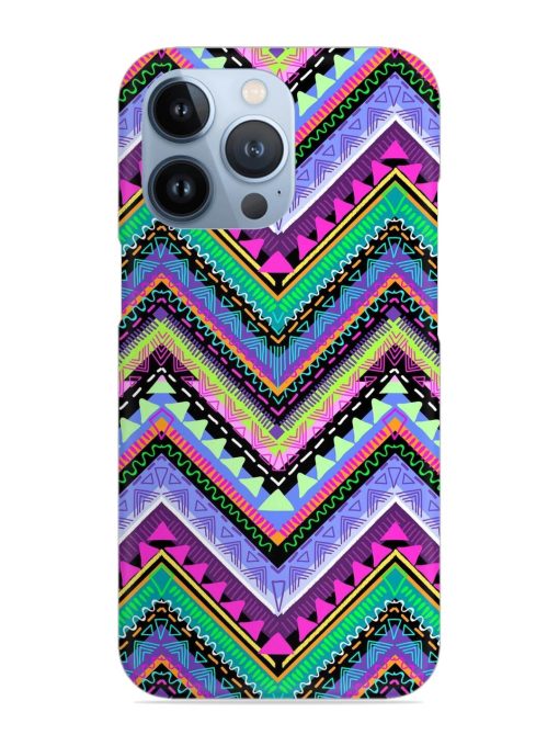 Tribal Aztec Print Snap Case for Apple Iphone 13 Pro