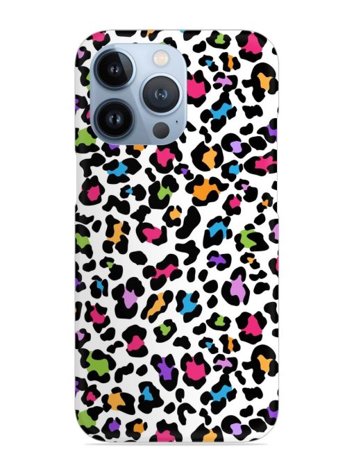 Seamless Leopard Pattern Snap Case for Apple Iphone 13 Pro