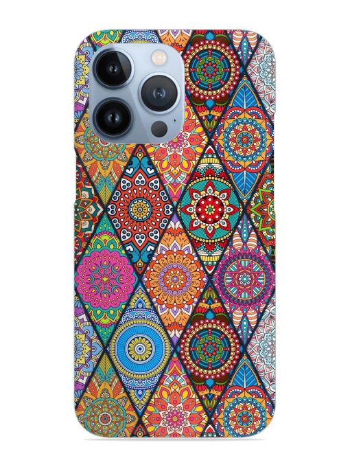 Seamless Tile Pattern Snap Case for Apple Iphone 13 Pro