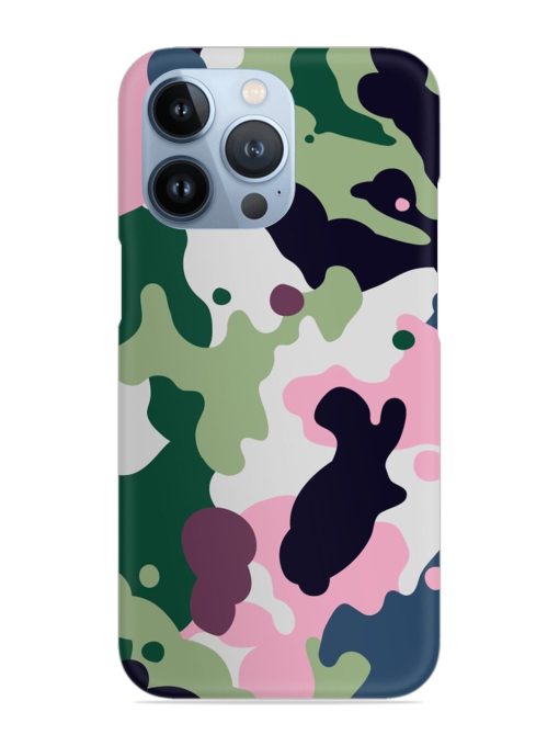 Seamless Funky Camouflage Snap Case for Apple Iphone 13 Pro