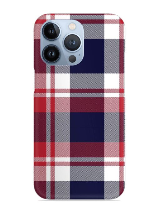 Classic Plaid Tartan Snap Case for Apple Iphone 13 Pro