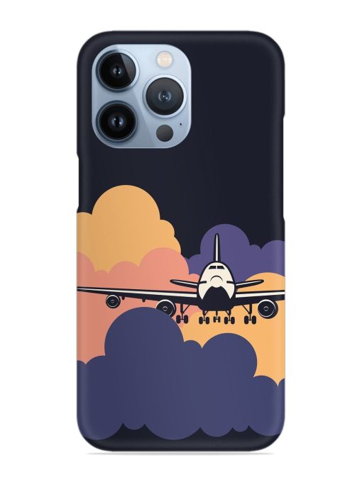 Aeroplane vector Snap Case for Apple Iphone 13 Pro Zapvi