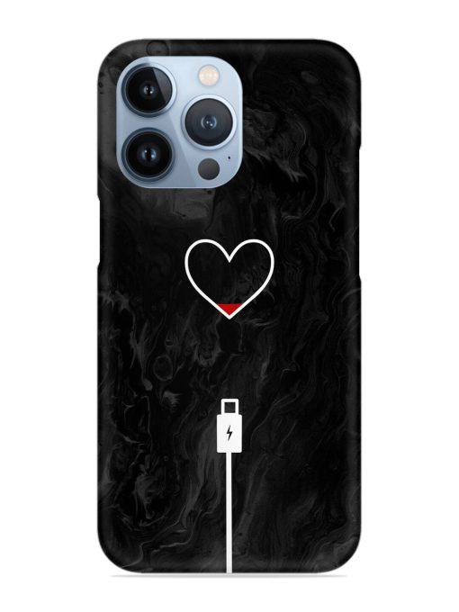 Heart Charging Vector Snap Case for Apple Iphone 13 Pro