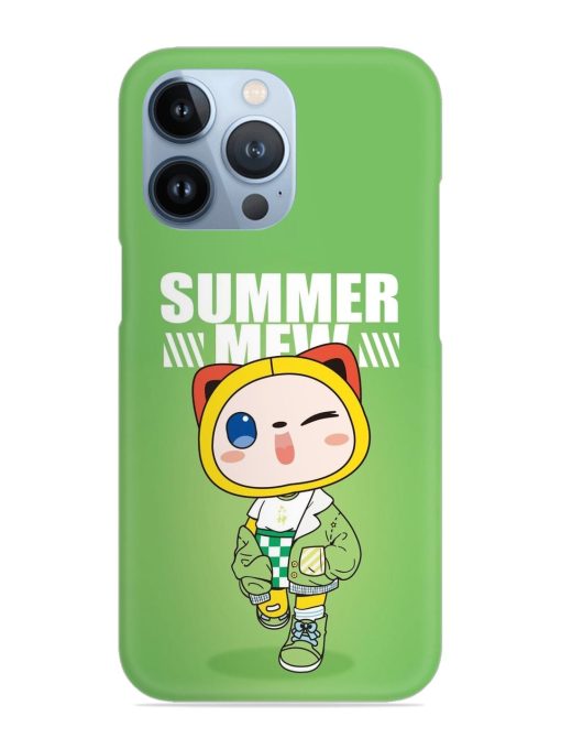 Summer Mew Snap Case for Apple Iphone 13 Pro