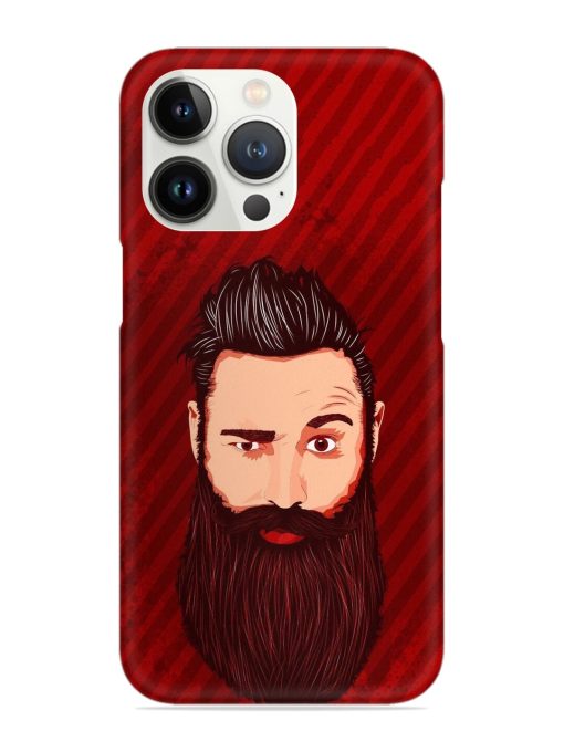 Beardo Man Snap Case for Apple Iphone 13 Pro Max Zapvi