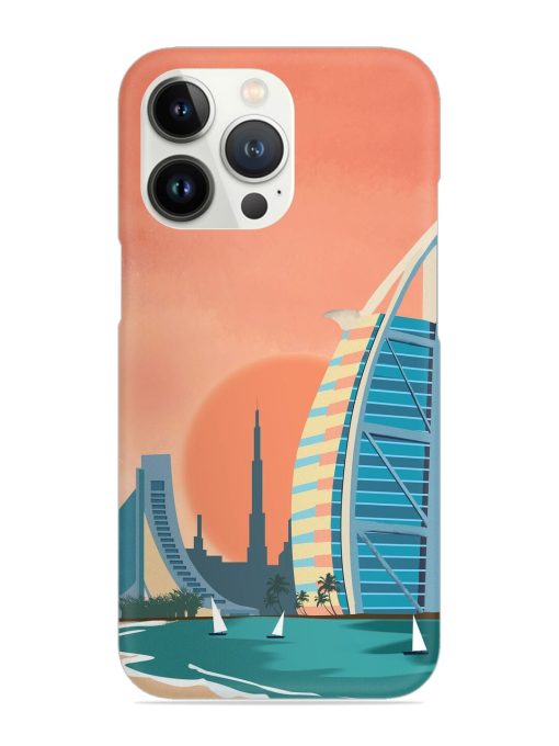 Dubai Architectural Scenery Snap Case for Apple Iphone 13 Pro Max Zapvi