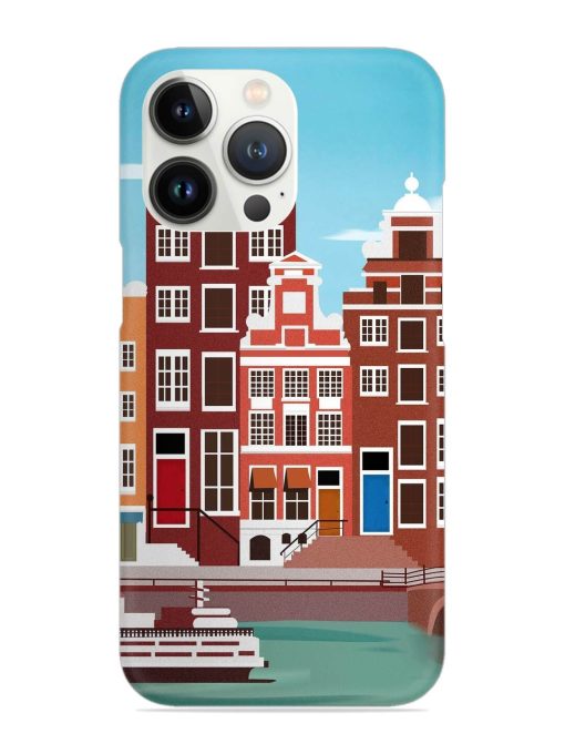 Scenery Architecture Amsterdam Landscape Snap Case for Apple Iphone 13 Pro Max