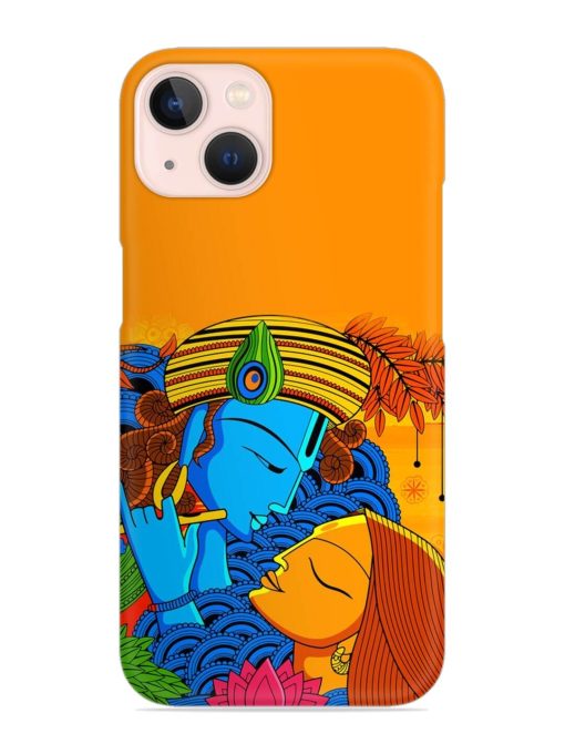 Illustration Hindu Goddess Snap Case for Apple Iphone 14 Zapvi