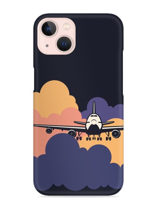 Aeroplane vector Snap Case for Apple Iphone 14 Zapvi