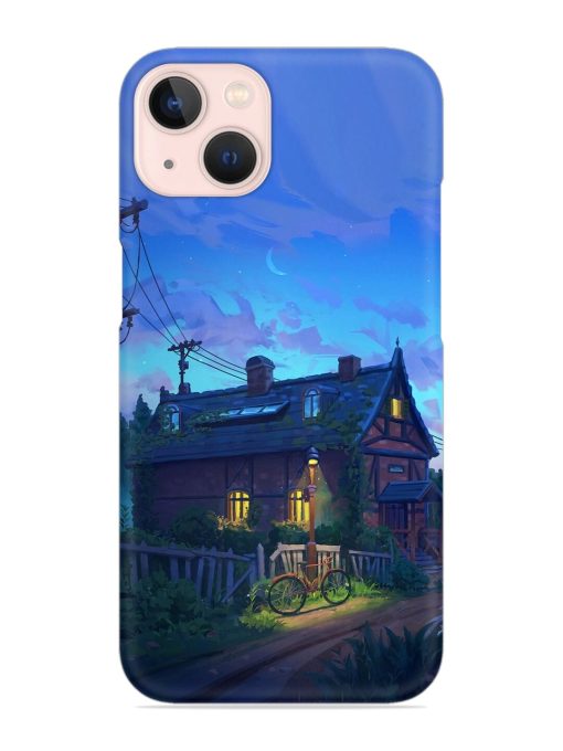 Beautiful Village House Snap Case for Apple Iphone 14