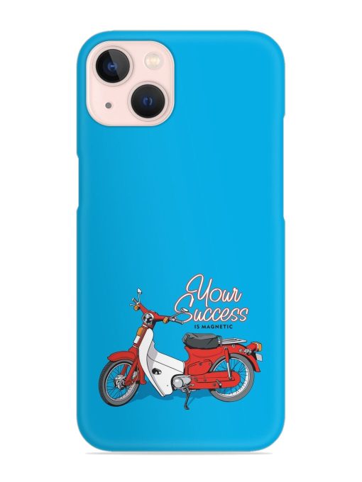 Motorcycles Image Vector Snap Case for Apple Iphone 14 Plus Zapvi