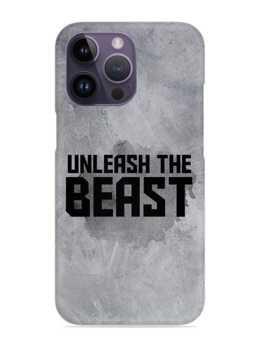 Unleash The Beast Snap Case for Apple Iphone 14 Pro Zapvi