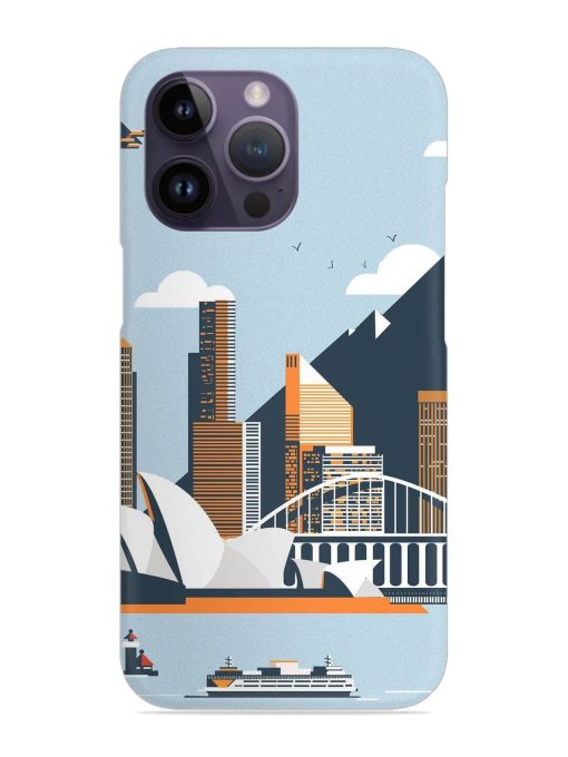 Sydney Opera Landscape Snap Case for Apple Iphone 14 Pro Zapvi