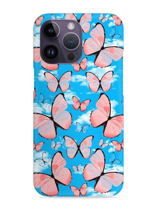 Seamless Pattern Tropical Snap Case for Apple Iphone 14 Pro Zapvi