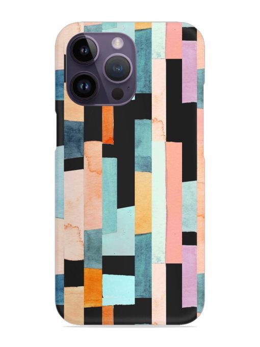 Geometric Seamless Pattern Snap Case for Apple Iphone 14 Pro Zapvi