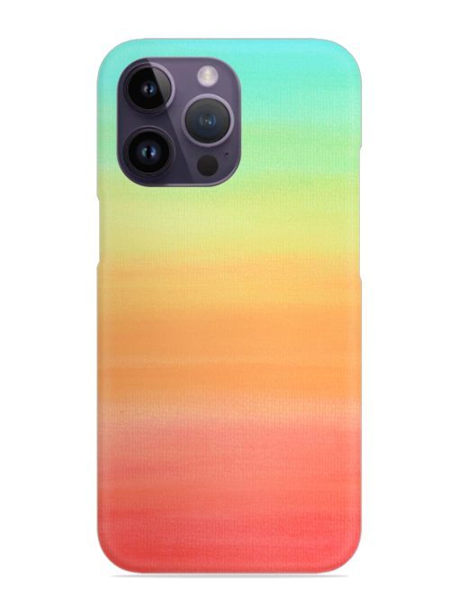 Background Sky Watercolor Snap Case for Apple Iphone 14 Pro Zapvi