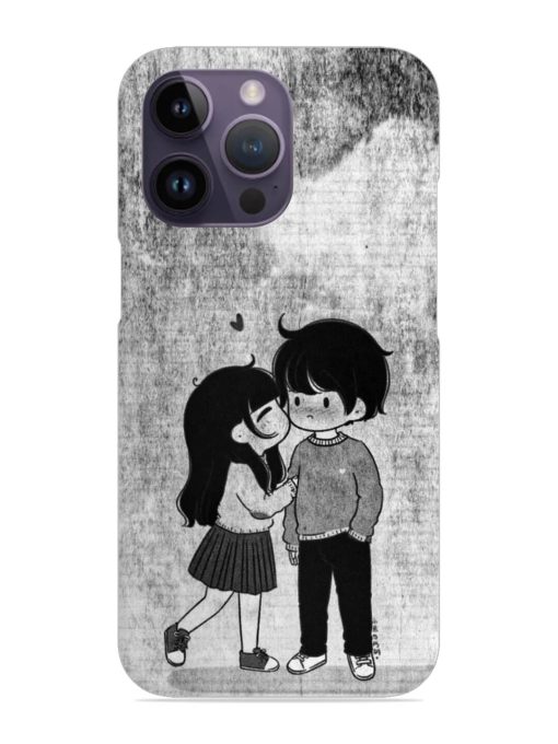 Couple Love Highlights Snap Case for Apple Iphone 14 Pro