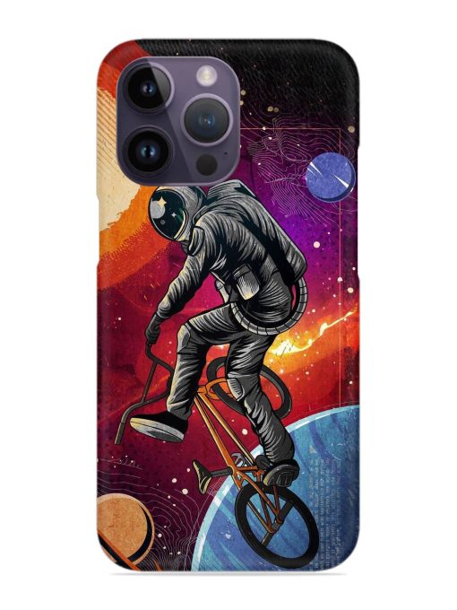 Super Eclipse Bmx Bike Snap Case for Apple Iphone 14 Pro Zapvi