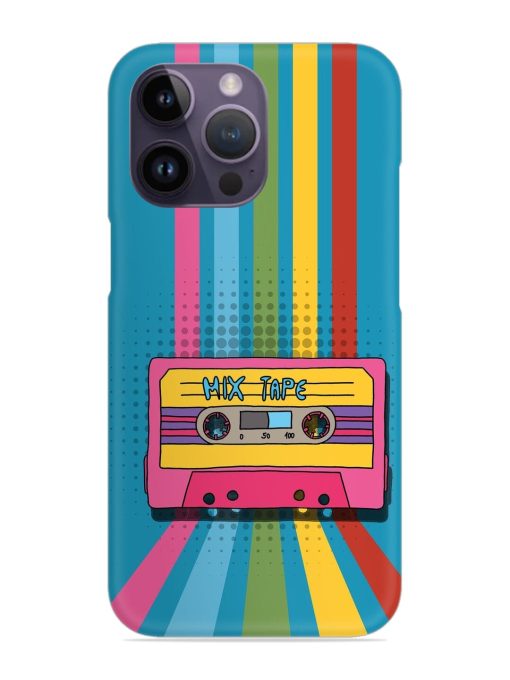 Mix Tape Vactor Snap Case for Apple Iphone 14 Pro Zapvi