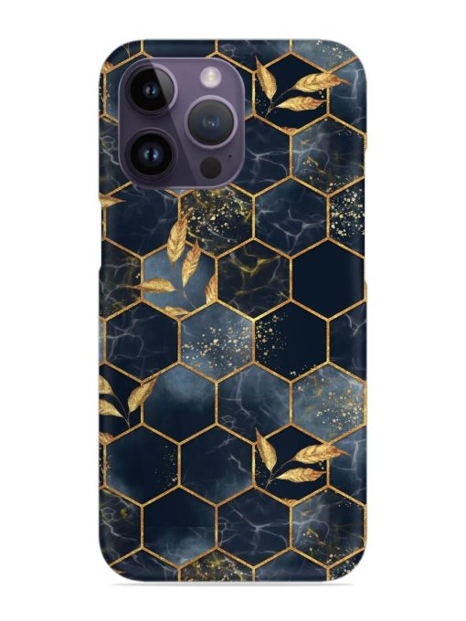 Marble Hexagon Seamless Snap Case for Apple Iphone 14 Pro Max Zapvi