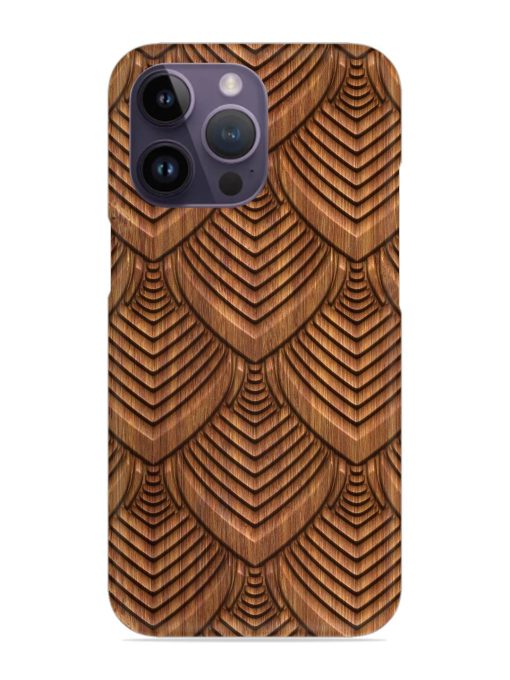 Carved Pattern On Snap Case for Apple Iphone 14 Pro Max Zapvi