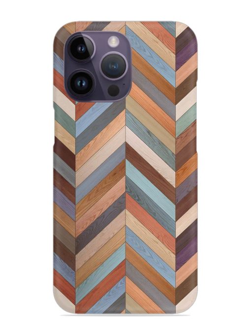 Seamless Wood Parquet Snap Case for Apple Iphone 14 Pro Max Zapvi