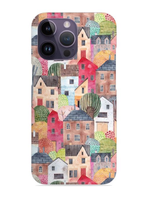 Abstract Seamless Pattern Snap Case for Apple Iphone 14 Pro Max Zapvi