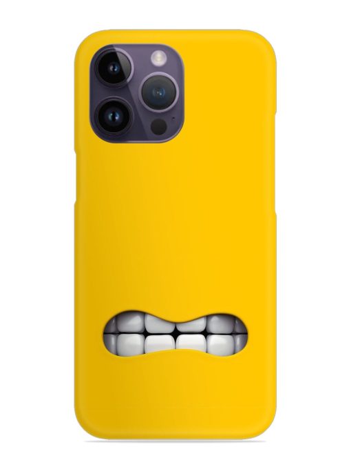 Mouth Character On Snap Case for Apple Iphone 14 Pro Max