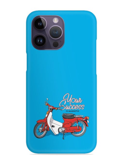 Motorcycles Image Vector Snap Case for Apple Iphone 14 Pro Max Zapvi