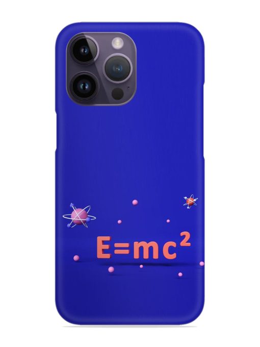 Formula Relativity Equation Snap Case for Apple Iphone 14 Pro Max