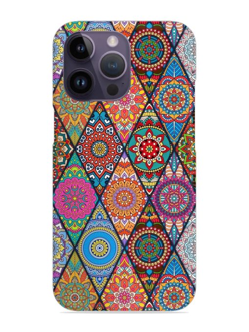 Seamless Tile Pattern Snap Case for Apple Iphone 14 Pro Max Zapvi