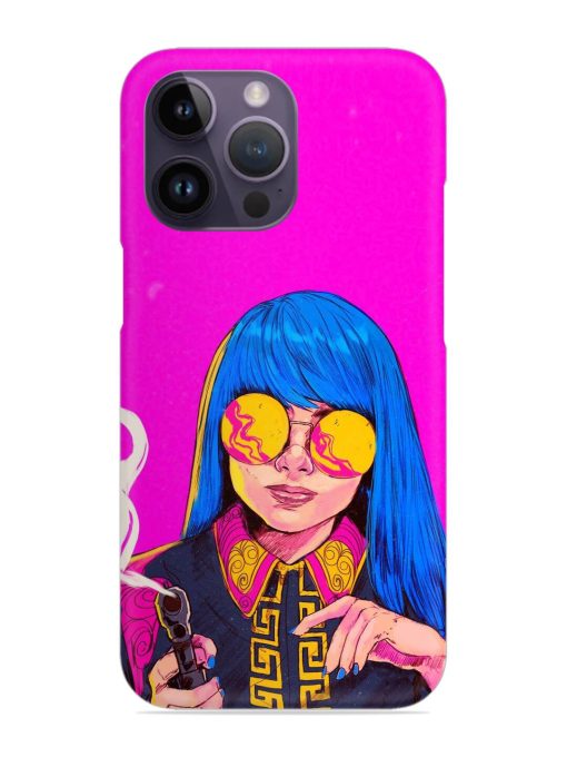 Aesthetic Anime Girl Snap Case for Apple Iphone 14 Pro Max Zapvi