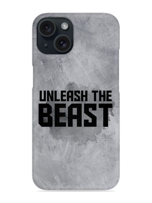 Unleash The Beast Snap Case for Apple Iphone 15 Zapvi