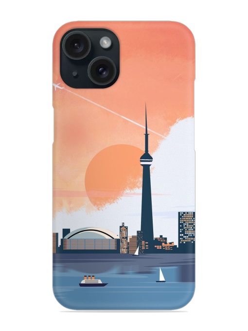 Toronto Canada Snap Case for Apple Iphone 15 Zapvi